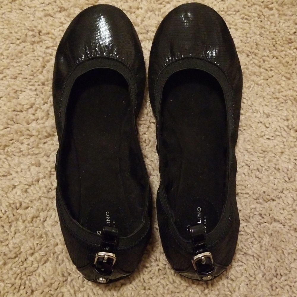 Black flats